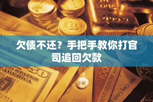 武汉欠债不还？手把手教你打官司追回欠款
