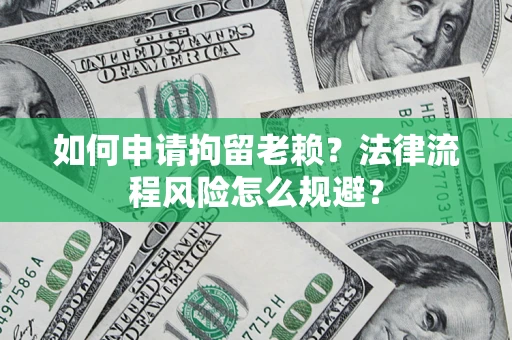 武汉如何申请拘留老赖？法律流程风险怎么规避？