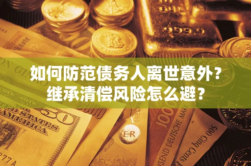 武汉如何防范债务人离世意外？继承清偿风险怎么避？