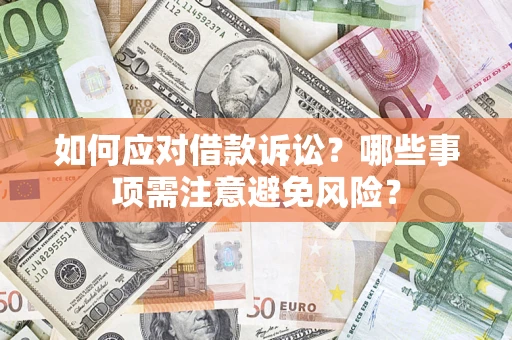 武汉如何应对借款诉讼？哪些事项需注意避免风险？