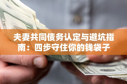 武汉夫妻共同债务认定与避坑指南：四步守住你的钱袋子