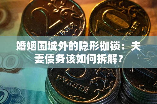 武汉婚姻围城外的隐形枷锁：夫妻债务该如何拆解？