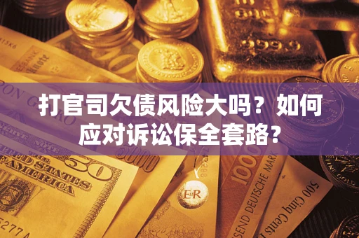 武汉打官司欠债风险大吗？如何应对诉讼保全套路？