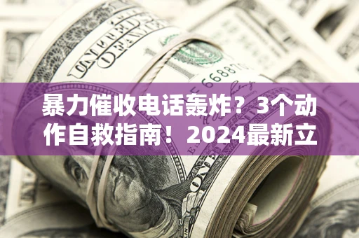 武汉暴力催收电话轰炸？3个动作自救指南！2024最新立案标准全解析