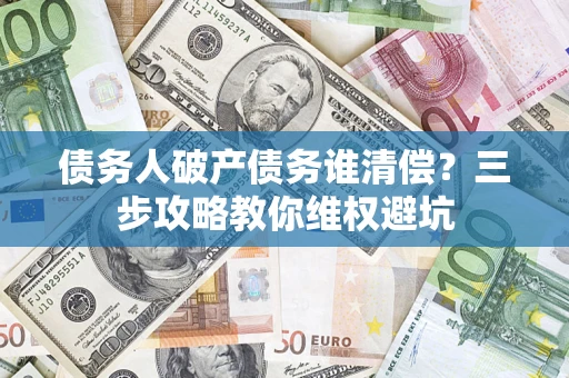 武汉债务人破产债务谁清偿？三步攻略教你维权避坑